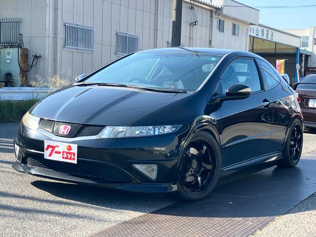 シビック(ホンダ) タイプＲ　ユーロ　Dampers　ローダウン　Ｗｅｄｓ　ｓｐｏｒｔ　ＲＮ−０５新品アルミ　ＡＤＶＡＮ　Ａ０５２　２２５／４０Ｒ１８　新品フジツボマフラー 中古車画像