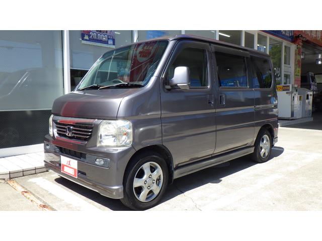 バモス(ホンダ) L・スタイリッシュパッケージ 社外ナビ TV キーレス 純正アルミホイール フォグランプ ドアバイザー 中古車画像