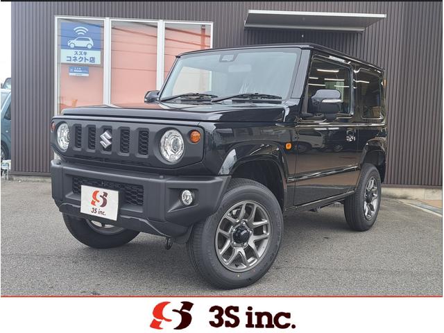 ジムニー（スズキ）ＸＣ　届出済み未使用車　４型　４ＡＴ　パートタイム４ＷＤ　クリアランスソナー　ＬＥＤヘッドライト　クルーズコントロール　デュアルセンサーブレーキ　シートヒーター　メーカー保証付き 中古車画像
