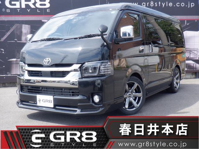 スーパーGL ダークプライムII ワイド 6型/1オーナー/SDナビTV/Bluetooth/Bカメラ/パノラミックビューM/クリアランスソナー/Fリップスポイラー/新品18inAW/2inローダウン/ValentiLEDヘッドライト(1枚目)