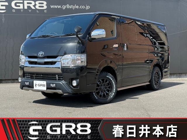 スーパーＧＬ　ダークプライムＩＩ　４ＷＤ／メモリーナビＴＶ／バックカメラ／後席モニター／ＥＴＣ／ＴＲＤフロントスポイラー／１６ｉｎアルミ／ＡＣ１００Ｖ電源／トヨタセーフティーセンス／スマートキー／ＬＥＤヘッドライト／ベッドキット