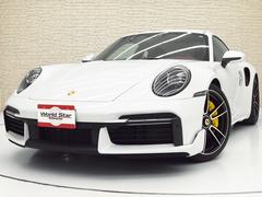 911 911ターボS スポーツクロノPKG OP131 エアロキット PASMスポーツシャシー 赤革インテリアクレヨンステッチ 18wayアダプティブスポーツシート PCCB+イエローキャリパー PDCC F20R21inAW パワステ+ 禁煙 中古車画像