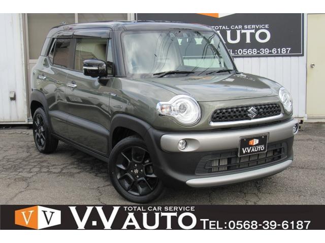 クロスビー(スズキ) ハイブリッドＭＺ　ターボ／純正８型ＳＤナビ／フルセグＴＶ／Ｂｌｕｅｔｏｏｔｈ／ＤＶＤ再生／ＥＴＣ／全周囲カメラ／レーダークルーズ／衝突軽減／障害物センサー／ＬＥＤヘッド／オートライト／シートヒーター／前後ドラレコ 中古車画像