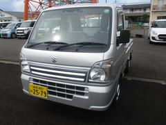 キャリイトラック KCエアコン・パワステ エアコン パワステ 運転席・助手席エアバッグ 衝突被害軽減システム パートタイム4WD 後輪駆動 フロア4AT デュアルカメラブレーキサポート DCBS セーフティサポート装着車 中古車画像