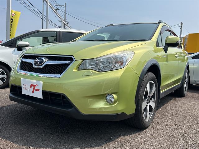 ＸＶハイブリッド ２．０ｉ－Ｌ　アイサイト　４ＷＤ　ＥＴＣ　バックカメラ　ナビ　ＴＶ　オートクルーズコントロール　レーンアシスト　衝突被害軽減システム　オートライト　ＨＩＤ　パワーシート　ルーフレール　スマートキー　電動格納ミラー（1枚目）