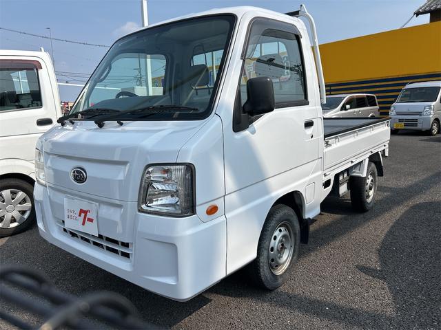 サンバートラック ＴＢ　４ＷＤ　ＭＴ　マニュアルミッション車両　５ＭＴ　エアコン　運転席エアバッグ　パワーステアリング　軽トラック　軽トラ　商用車（1枚目）