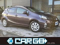 アクア S バックカメラ ナビ TV ヘッドライトウォッシャー キーレスエントリー アイドリングストップ 電動格納ミラー CVT 衝突安全ボディ ABS ESC CD Bluetooth エアコン 中古車画像