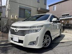 日産　エルグランド　２５０ハイウェイスター　買取直販　禁煙車　アルパイン８ナビ＆フリップダウンモニター