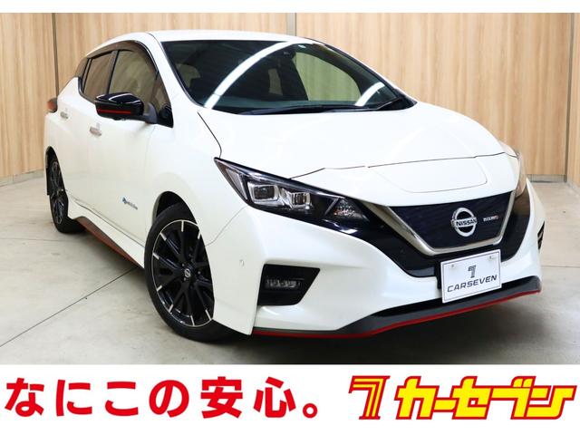 日産 リーフ ニスモ　ＯＢＤ診断済／プロパイロット・プロパイロットパーキングセット／ミシュランパイロットスポーツ４／インテリジェントトレースコントロール／ＡｐｐｌｅＣａｒＰｌａｙ／ＡｎｄｒｏｉｄＡｕｔｏ対応／ＬＥＤランプ