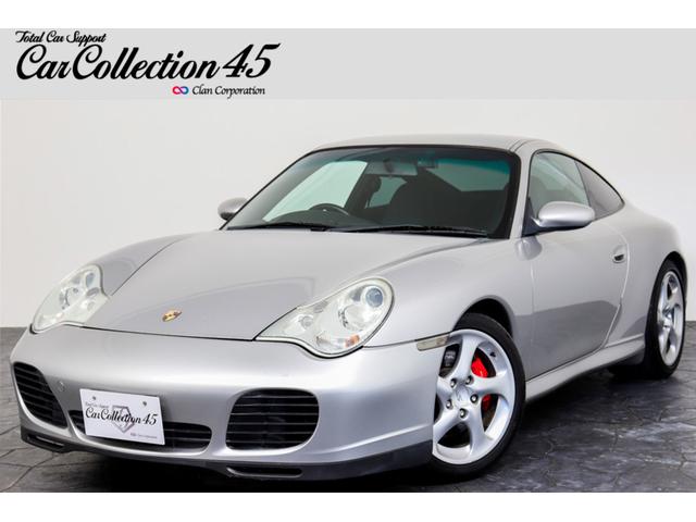 ポルシェ ９１１カレラ４Ｓ　正規Ｄ車　後期　右ハンドル　ＰＪ０３実施済み　純正１８ＡＷ／レッドキャリパー　ブラックレザーインテリア　アルカンターラルーフ　メモリー機能付パワーシート　カロッツェリアナビ／フルセグＴＶ／バックカメラ