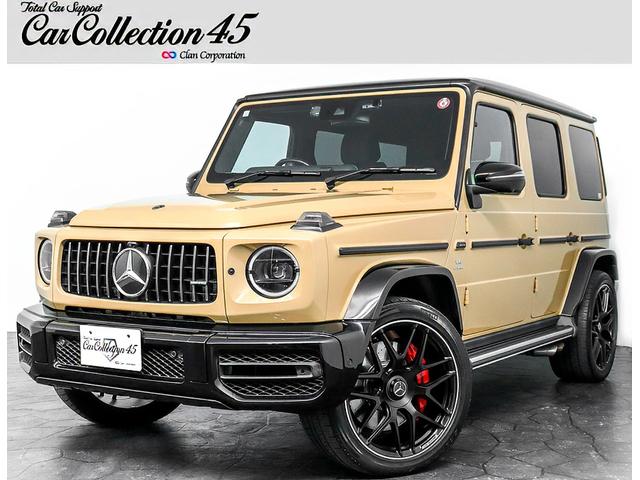 Ｇクラス(AMG) Ｇ６３　ＡＭＧレザーエクスクルーシブパッケージ　正規Ｄ車　世田谷特別オーダープログラム　マヌファクトゥーアプログラム　ＡＭＧナイトＰＫＧ　ＡＭＧ２２ＡＷ／ＩＩＤスペーサー　ライムグリーン×ブラックレザー　ラゲッチボード　サンルーフ　３６０°カメラ 中古車画像