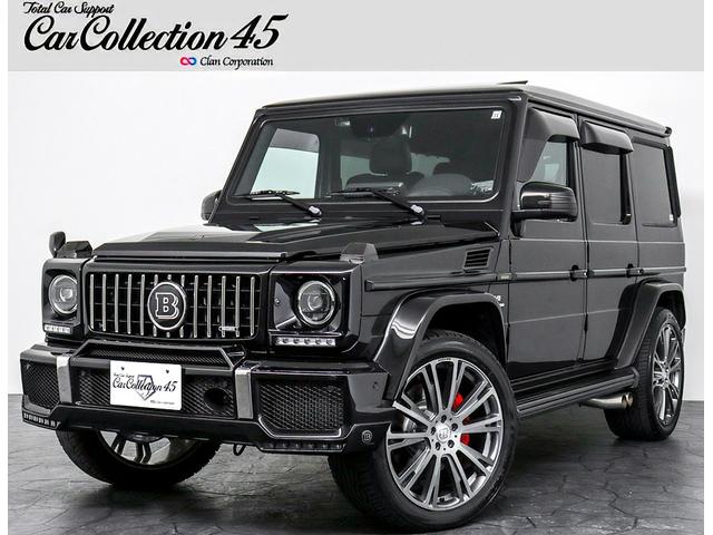 Ｇクラス(AMG) 　正規Ｄ車　左Ｈ　ＢＲＡＢＵＳフロントリップ／リアバンパー／２２ＡＷ／４本出マフラー　エクスクルーシブインテリアＰＫＧ　アンドロイド１２．５ｉｎモニター／カープレイ　ハーマンカードンサウンド　サンルーフ 中古車画像