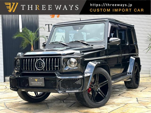 Ｇ５５Ｌ　ＡＭＧ　正規ディーラー車　ＡＭＧ　現行フルキット装着　ブラバス　現行ＬＥＤヘッドライト・　２２グロスブラックＡＷ　キャンディーレッドキャリパー　Ｂｌｕｅｔｏｏｔｈ　天井アルカンタラ調ブラック張替え