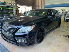 LS LS460 U.S.LEXUS  アメリカ左ハンドル逆輸入(新車平行9社外フルエアロ LED 21インチ 深リム 社外マフラー サンルーフ ブラックテール バネサスローダウン 30000マイル 中古車画像