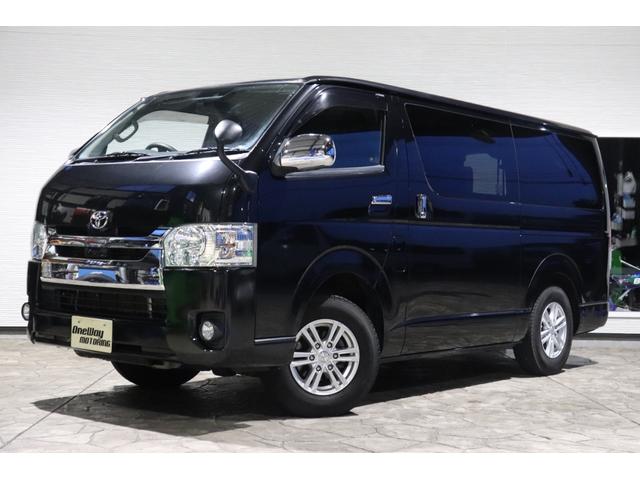 ロングスーパーＧＬ　５型モデル４ＷＤ・両側パワースライドドア・ＬＥＤヘッド・スマートキ・ＴＳＳ・ＬＤＡ・ＡＨＢ・カロッツエリアＳＤナビ・フルセグ・ブルーツース・バックカメラ・ＥＴＣ・トヨタセーフティーセンス・