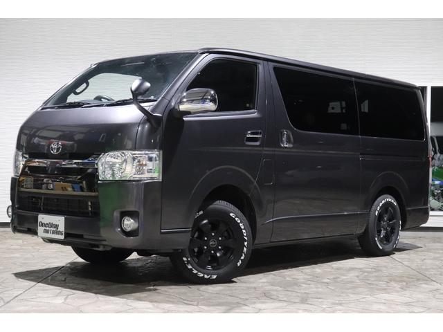 ハイエースバン スーパーＧＬ　５０ＴＨ　アニバーサリーリミテッド　５型モデル４ＷＤ・ディーゼル・３列シート・７人乗り・レボシート・対面シート・４ナンバー・パワースライドドア・パナソニックＳＤナビ・フルセグ・Ｂカメラ・フリップダウンモニタ・ＥＴＣ・キャンピング　仕様（1枚目）
