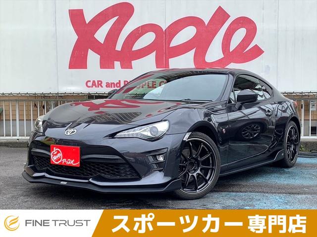 トヨタ ８６ ＧＴ　保証付　禁煙車　純正ＳＤナビ　フルセグテレビ　１８インチアルミホイール　バックカメラ　クルーズコントロール　ＬＥＤヘッドライト　パドルシフト　ＥＴＣ