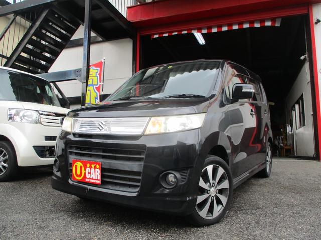 ワゴンＲスティングレー(スズキ) Ｔ　ターボ　７速ＣＶＴ　フルエアロ　キセノンヘッドライト　禁煙車　プッシュスタート 中古車画像