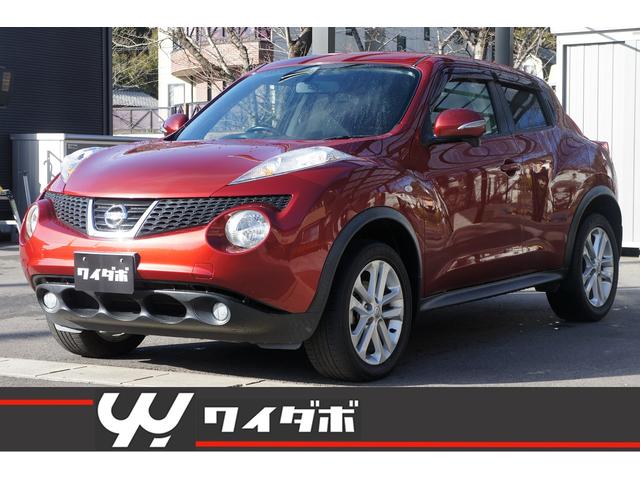 日産 ジューク１５ｒｘ タイプｖ 社外ｓｄナビ フルセグｔｖ ｂｌｕｅｔｏｏｔｈオーディオ ｂｌｕ ｒａｙ再生 ビルトインｅｔｃ スマートキー プッシュスタート ｈｉｄオートライト フォグランプ オートリトラミラー 純正ａｗ 禁煙車の中古車 車体価格39 9万