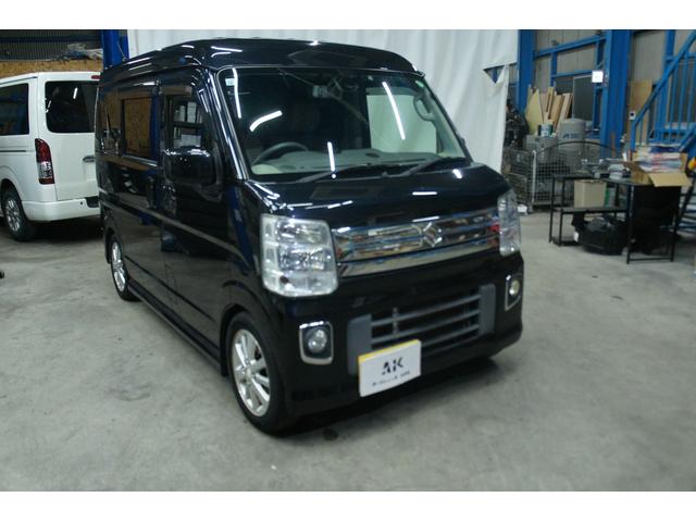 エブリイワゴン PZターボ ナビ TV ETC バックカメラ プッシュ 保証1年 Bluetooth接続 ドライブレコーダー HIDヘッドライト スマートキー キーレスエントリー(1枚目)
