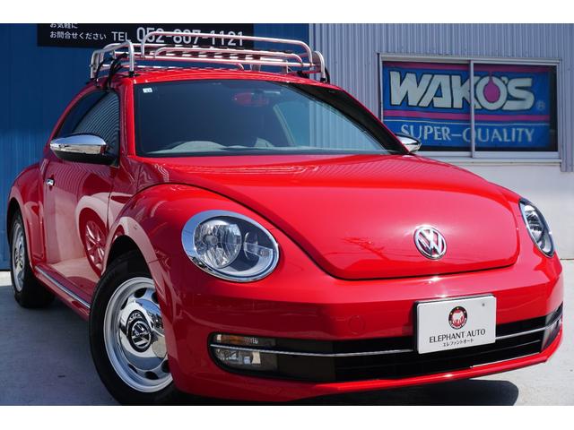 ＶＷ調アルミホイール・ルーフキャリア・社外ナビ 地デジ・カラーバックモニター・革調シートカバー・ＥＴＣ・メッキミラー