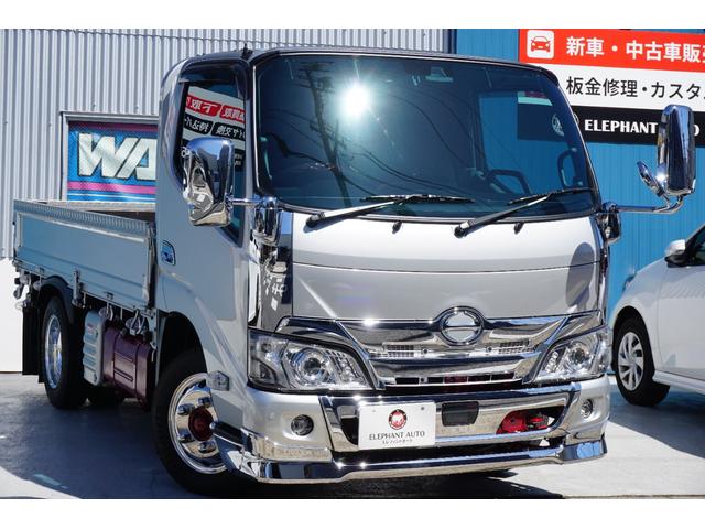 日野 デュトロ ２．０ｔ平ボディ　ハイグレード　ユーザー買取車　禁煙車