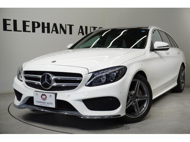 Ｃ１８０　ステーションワゴン　ローレウスエディション　買取車・パノラマミックスライディングルーフ・レーダーセーフティパッケージ・革シート　・電動シート・シートヒーター・８．４インチ純正ナビ・ブルメスタースピーカー・バックカメラ・ＥＴＣ・ドラレコ・クルコン