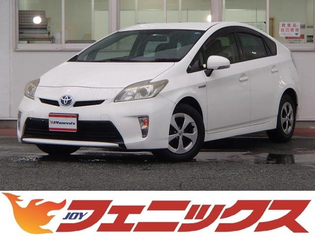 トヨタ プリウス Ｓ★後期モデル★禁煙車★ＳＤナビ★フルセグＴＶ★バックカメラ　★ビルトインＥＴＣ★ブラックインテリア★ウッドパネル★スマートキー★プッシュスタート★純正１５インチアルミ★トノカバー★ＨＩＤライト★オートライト★Ｂｌｕｅｔｏｏｔｈ★ＤＶＤ再生★走行３．９万キロ★