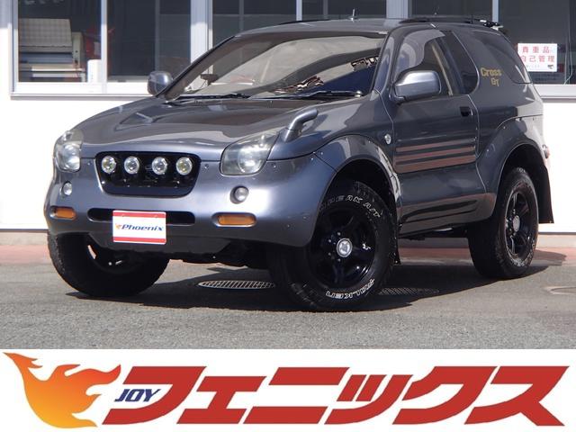 いすゞ ビークロス ４ＷＤ★タイベル交換済★純正レカロシート★フジツボマフラー★　ポータブルメモリーナビＴＶ★ＥＴＣ★ＥＬＦＯＲＤマッドフラップ★オーバーフェンダースタイル★ファルケンＡＴタイヤ★１ＤＩＮオーディオ★ＭＯＭＯステアリング★ルーフレール★Ｒスポイラー★１６インチＡＷ★