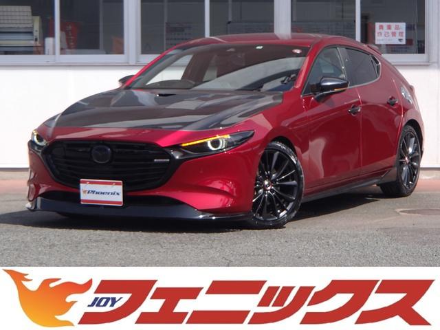 マツダ ＭＡＺＤＡ３ファストバック ＸＤバーガンディセレクション★３６０度セーフティＰＫＧ★マル　トメディアＤＳＰナビＴＶ★全方位モニター★ＢＯＳＥサウンド★オートエグゼマフラー★オートエグゼ車高調★オートエグゼステアリング★オートエグゼエアインテーク★ＲＡＣＥＣＨＩＰスロットルコントローラー★