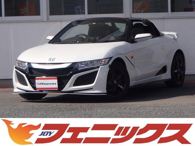 Ｓ６６０(ホンダ) β★ＯＰセンターディスプレイ★ＳＰＩＤＥＲ製Ｆバンパー★　★Ｓ・Ｅ・Ｓ製３本出しマフラー★バックヤードＳＰＬリヤバンパー＆リヤウィング★ＨＫＳブローオフ★ＲＰＭレーシングＦ１５Ｒ１６インチアルミ★バックカメラ★ＬＥＤライト★ドラレコ★スマートキー★ターボ★ 中古車画像