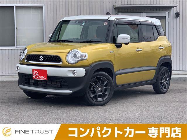 スズキ クロスビー ハイブリッドＭＺ　保証付　ユーザー買取車　純正メモリーナビ　全方位カメラ　パドルシフト　ハーフレザー　フルセグ　スマートキー　ＥＴＣ　シートヒーター　衝突軽減ブレーキ