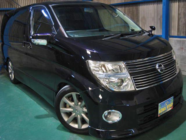 350HSブラックレザーED 車間制御WナビSR電動カーテン(1枚目)