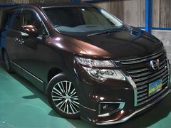 日産　エルグランド　ＶＩＰ　インテリジェントクルーズ踏み間違い衝突防止アシストＬＥＤ電動オートステップＷサンルーフ黒本革シートＨＤＤナビ後席エンターテイメントアラウンドビュＭパワーバック両電ドアＣソナＦプロテクタＬＥＤデイライト