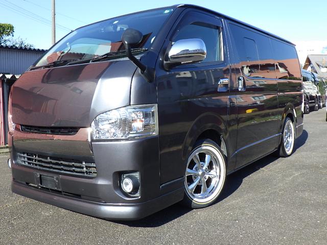 トヨタ ハイエースバンスーパーgl ダークプライムの中古車 車体価格149万円 15 平成27 年式 走行21 5万キロ 車体色グレーメタリック 愛知県岡崎市大平町字天神前9 1 有限会社 クランクオートの在庫 グーネット中古車 トヨタ ハイエースバンスーパーgl ダークプライムの中古車 車体価格149万円 15 平成27 年式 走行21 5万キロ 車体色グレーメタリック 愛知県岡崎市大平町字天神前9 1 有限会社 クランクオートの在庫 グーネット中古車
