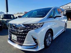 アルファード Z ワンオーナー 左右独立ムーンルーフ ユニバーサルステップ フルセグナビ パノラマビュー デジタルインナーミラー 18インチアルミホイール モデリスタFSRエアロ グリル マフラー 内外装クリーニング済 中古車画像