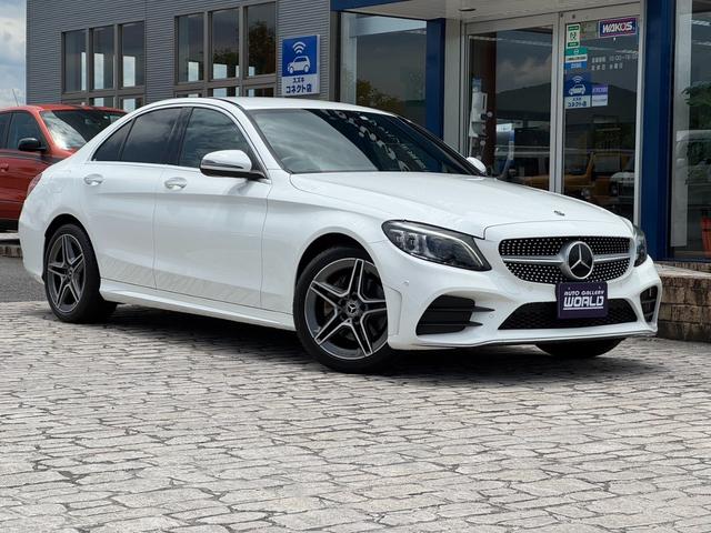 Ｃクラス(メルセデス・ベンツ) Ｃ２００アバンギャルド　ＡＭＧライン　ＡＭＧ／黒革／レーダーセーフティ／後期型／禁煙車 中古車画像