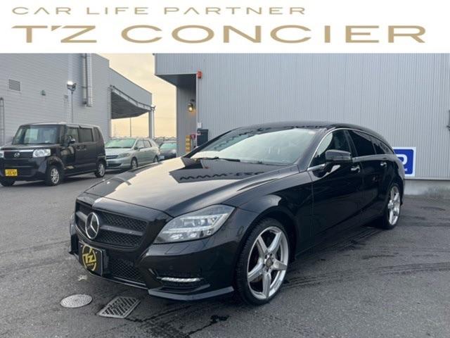 メルセデス・ベンツ ＣＬＳクラス シューティングブレーク ＣＬＳ３５０ブルエフィシューティングＢ　ＡＭＧスポＰ　クリアランスソナー　オートクルーズコントロール　ナビ　ＴＶ　アルミホイール　オートライト　サンルーフ　ＡＴ　シートヒーター　スマートキー　電動リアゲート　盗難防止システム　パワーシート　革シート　ＣＤ