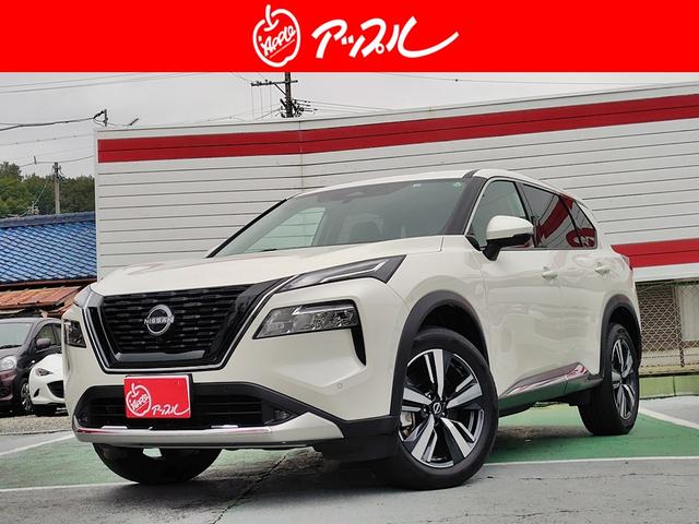 エクストレイル Ｇ　ｅ－４ＯＲＣＥ　４ＷＤ　全周囲カメラ　クリアランスソナー　レーンアシスト　パワーシート　自動駐車システム　衝突被害軽減システム　ナビ　ＴＶ　オートマチックハイビーム　オートライト　ＬＥＤヘッドランプ　電動リアゲート（1枚目）
