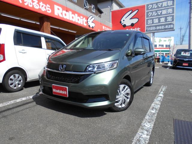 フリード Ｇ・ホンダセンシング　ワンオーナー　新車保証継承付　ブレーキサポート＆ホンダセンシング　両側パワースライドドア　純正ナビ　バックカメラ　ＬＥＤヘッドライト　ドライブレコーダー　ＥＴＣ　スマートキー　プッシュスタートエンジン（1枚目）