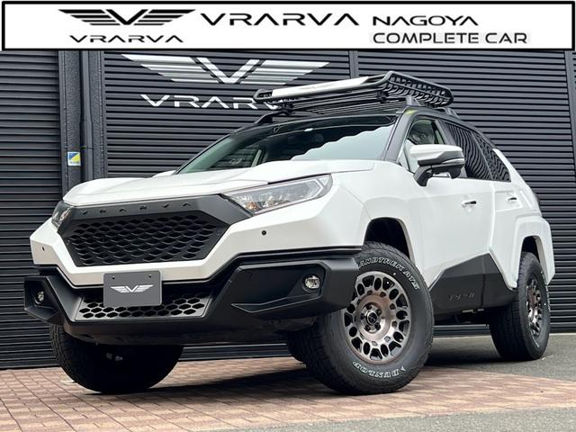 トヨタ ＲＡＶ４ ＶＲＡＲＶＡ　ＭＡＲＳ　Ｇ　ブラーバキットフルカスタム車両／パワーシート／１７インチアルミホイール／ダンロップタイヤ／パワーバックゲート／ＥＴＣ２．０／純正９インチナビ／シートヒーター／バックカメラ