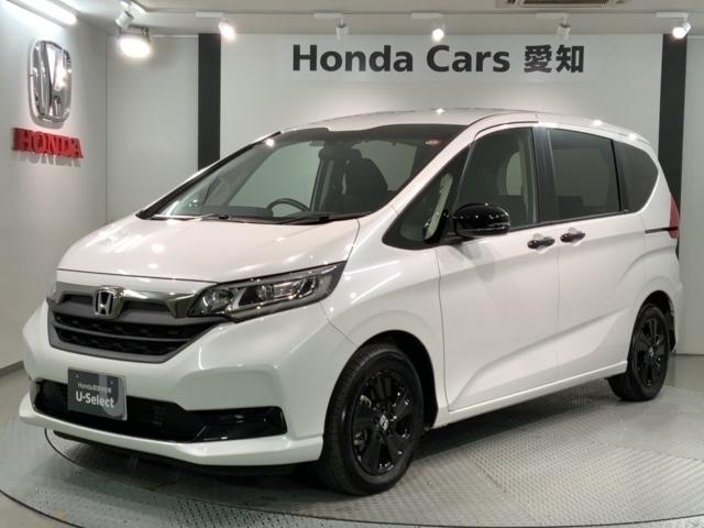 ホンダ フリード＋ハイブリッド ハイブリッドＧブラックスタイル　ＨｏｎｄａＳＥＮＳＩＮＧ新車保証試乗禁煙車　衝突軽減ブレーキ　ナビＴＶ