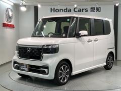 ホンダ　Ｎ−ＢＯＸカスタム　ベースグレード　ＨｏｎｄａＳＥＮＳＩＮＧ新車保証試乗禁煙車　Ｓキー　カーテンエアバッグ