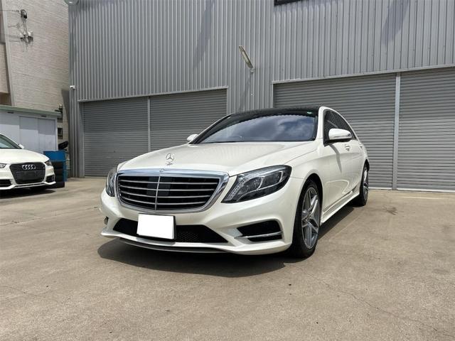 Ｓクラス(メルセデス・ベンツ) Ｓ３００ｈ　ＡＭＧライン　ラグジュアリーパッケージ　ドライブレコーダー　ＥＴＣ　ナビ　ＴＶ　クリアランスソナー　オートクルーズコントロール　レーンアシスト　ＡＴ　サンルーフ　オートライト　スマートキー　シートヒーター　アルミホイール　パワーシート　ＣＤ 中古車画像