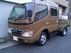 ダイナトラック Wキャブロング 外装車内ニューペイント マニュアル車両 前後パワーウインドウ ディーゼル ダブルキャブ ロング 6人乗り 中古車画像