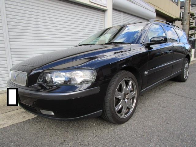 Ｖ７０(ボルボ) ブラックサファイア　１オーナー　ＥＴＣ　地デジナビ 中古車画像