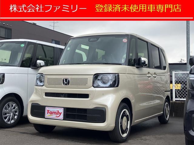 ホンダ Ｎ−ＢＯＸ ファッションスタイル　届け出済み未使用車　バックカメラ　両側電動スライドドア