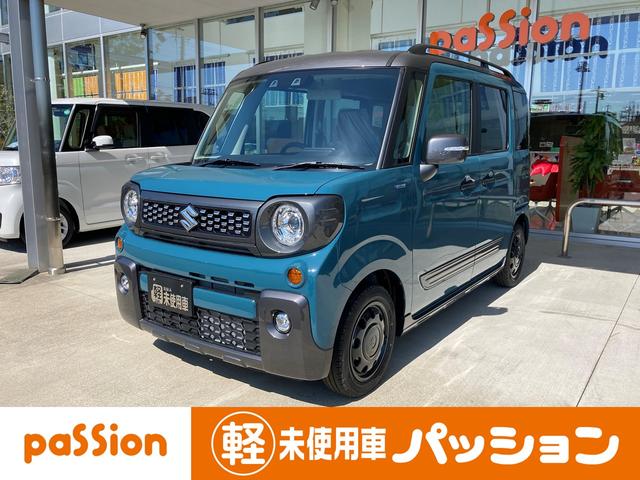 スズキ スペーシアギア ハイブリッドｘｚ 届出済未使用車 デュアルカメラブレーキ 両側電動スライド スマートキー オートエアコン シートヒーター 160 9万円 令和3年 21年 愛知県 中古車 価格 Com