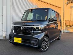 N-BOXカスタム ターボ 両側電動スライドドア ナビ TV クリアランスソナー オートクルーズコントロール 衝突被害軽減システム LEDヘッドランプ スマートキー アイドリングストップ シートヒーター ベンチシート CVT 中古車画像