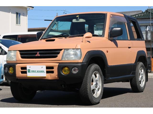 三菱 パジェロミニ Ｖ　全塗装　４ＷＤ　ターボ車　エアコン　ＭＴ車